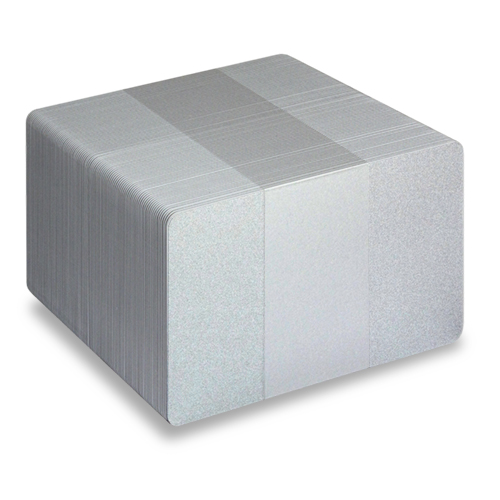 Strieborné PVC karty Strieborné PVC karty