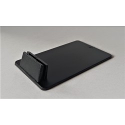 Nízky držiak - stojanček na cenovky, čierny