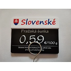 Štítky s označením SLOVENSKÉ