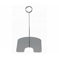 Kovový držiak cenovky s podstavou