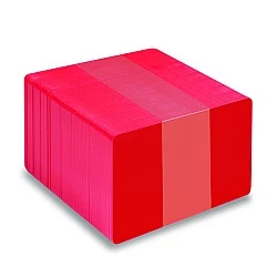 Červené PVC karty