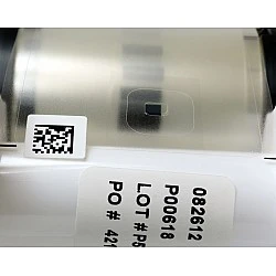   Laminačná fólia Fargo PolyGuard číra s výrezom pre kontaktný čip 