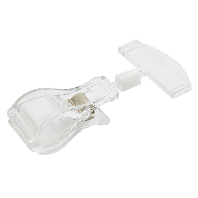 Štítkový držiak so širokým klipom Štítkový držiak so širokým klipom